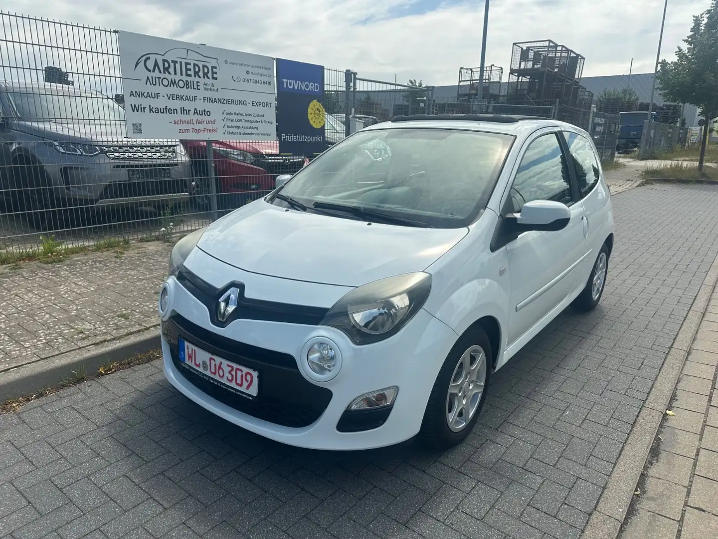 Renault Twingo Liberty*1.HAND*TEMPOMAT*FALTDACH*KLIMA* Blanc - 1