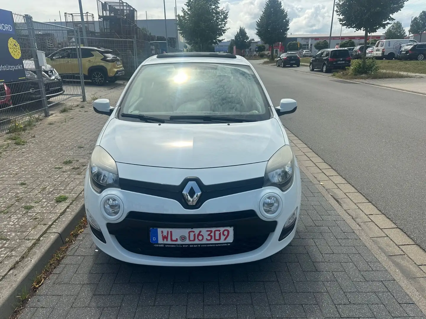 Renault Twingo Liberty*1.HAND*TEMPOMAT*FALTDACH*KLIMA* Blanc - 2