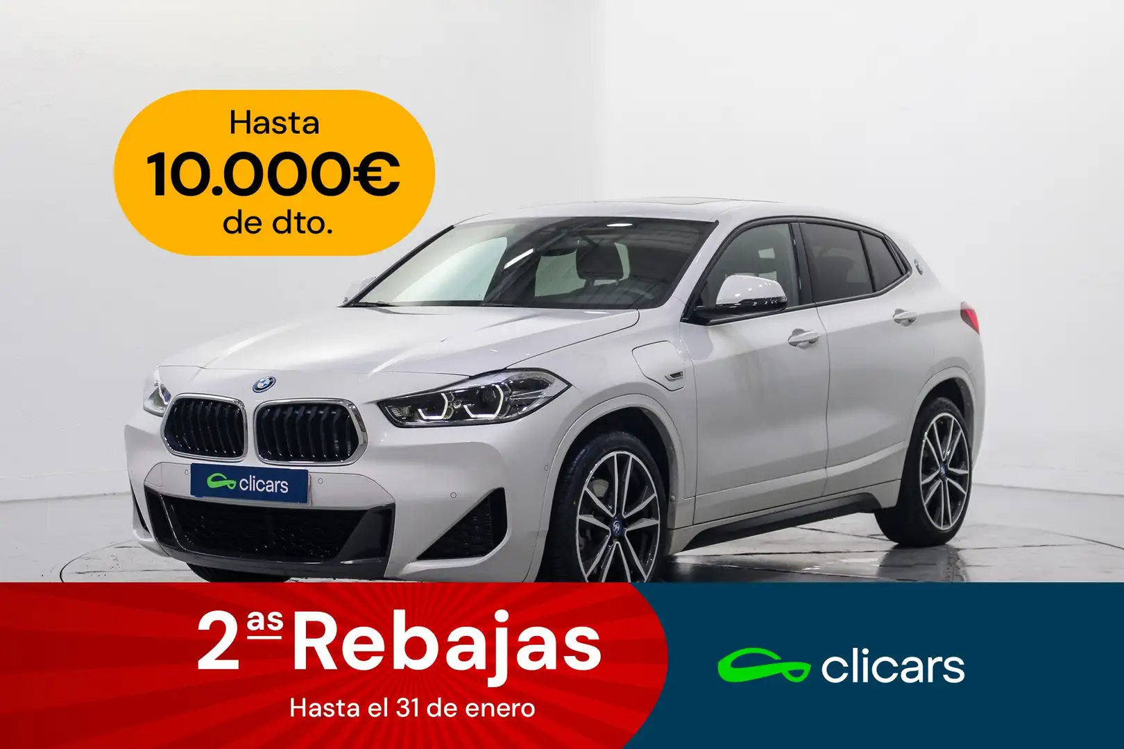 BMW X2 xDrive 25eA M Sport Blanc - 1