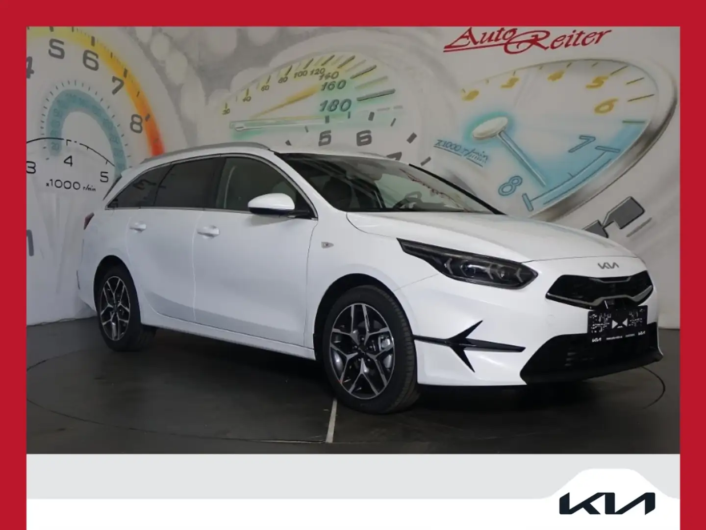 Kia Ceed SW / cee'd SW ceed SW 1,5 TGDI Silber 48V DCT + STYLE-Paket *... Weiß - 1