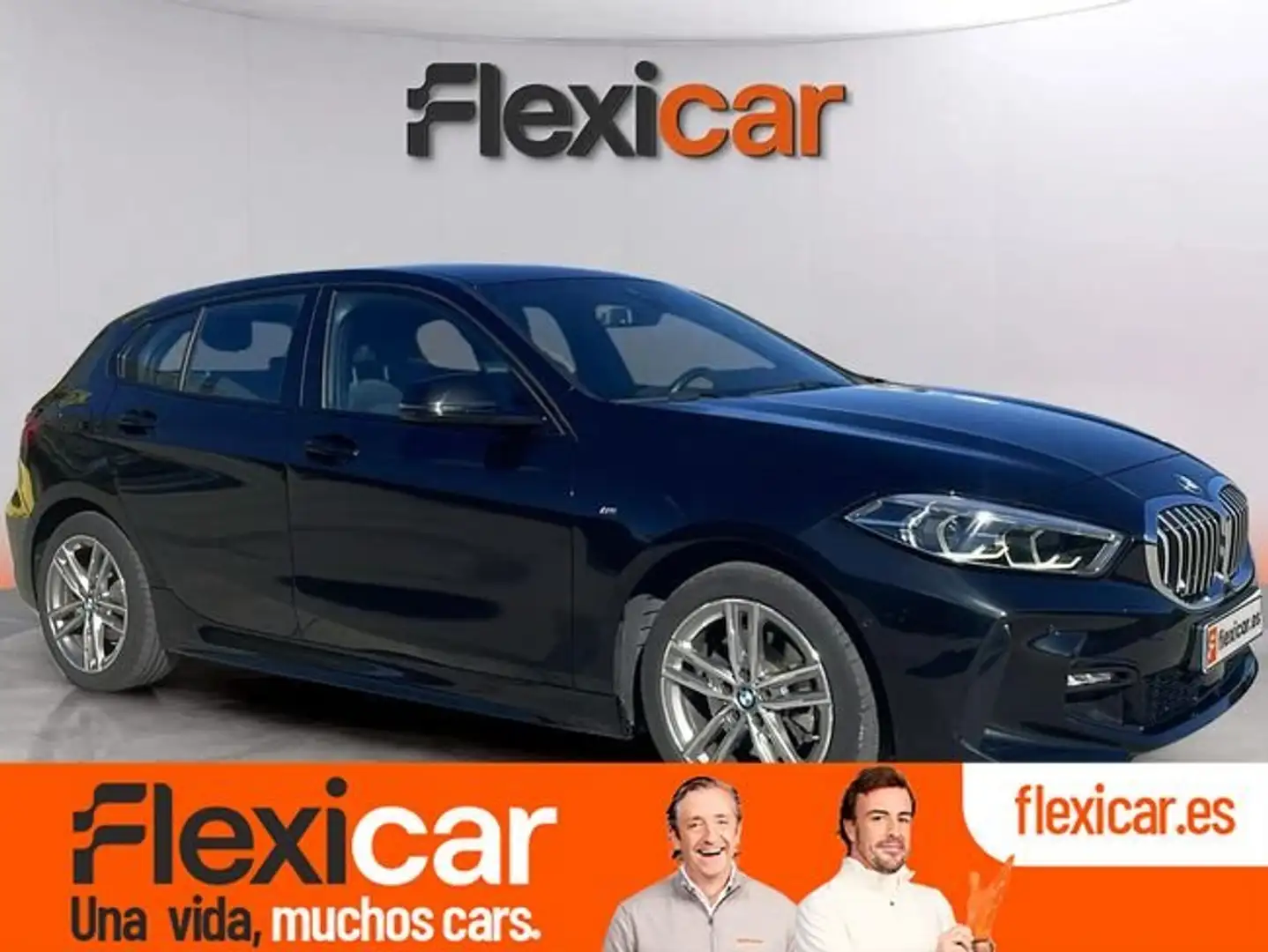 BMW 118 118iA Negro - 1