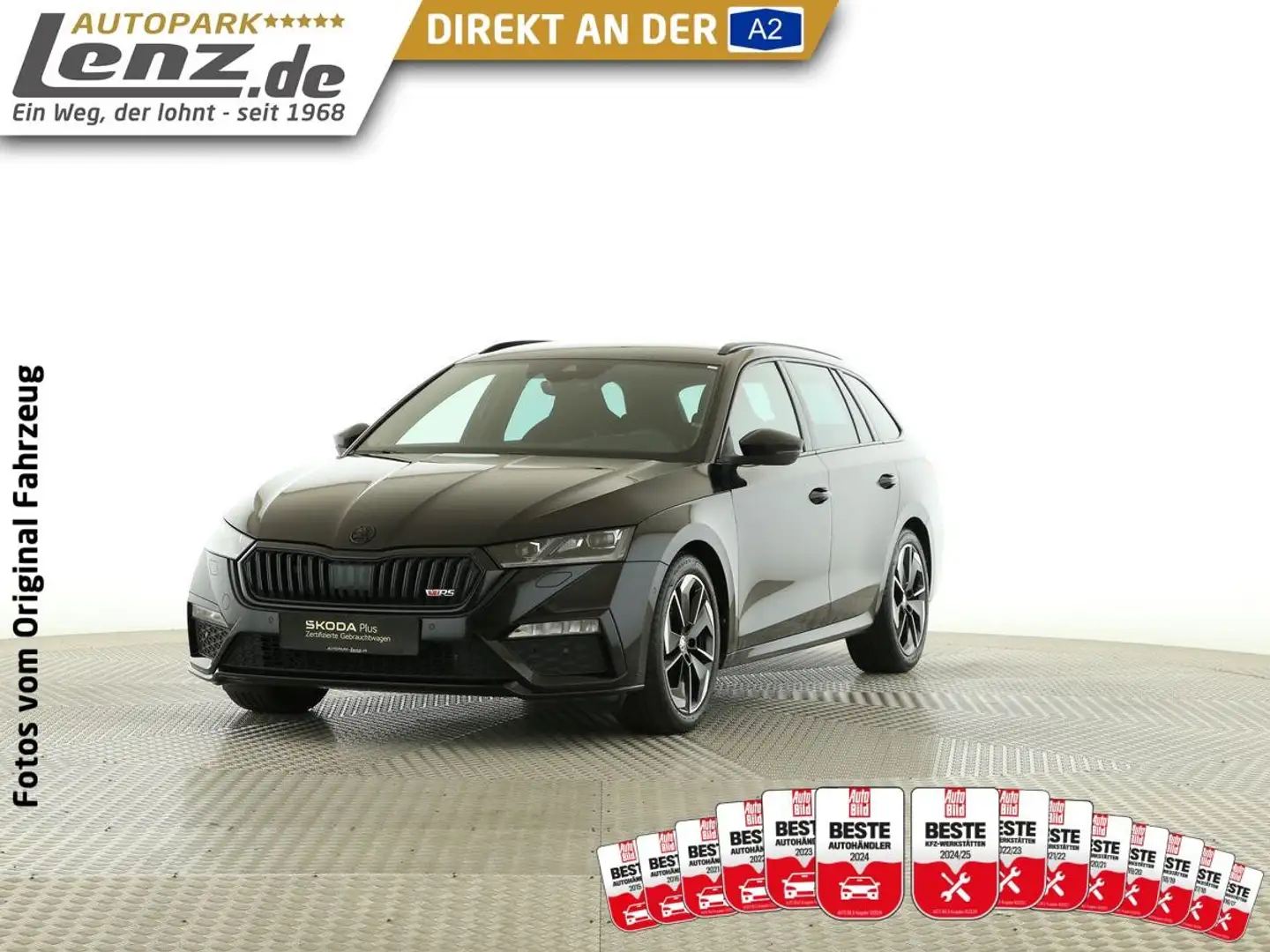 Skoda Octavia Combi RS Matrix Navi HUD ACC SHZ RFK LHZ Schwarz - 1