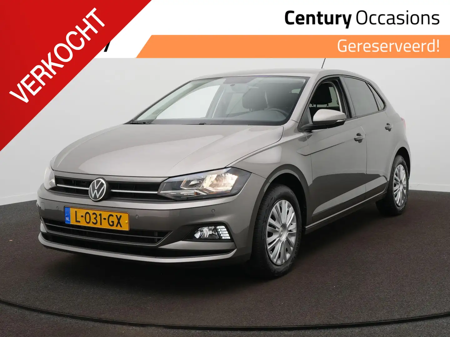 Volkswagen Polo 1.0 TSI Comfortline Airco / Navigatie / Cruise Gris - 1