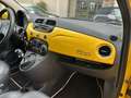 Fiat 500 1.4 16V 100CH LOUNGE Jaune - thumbnail 11