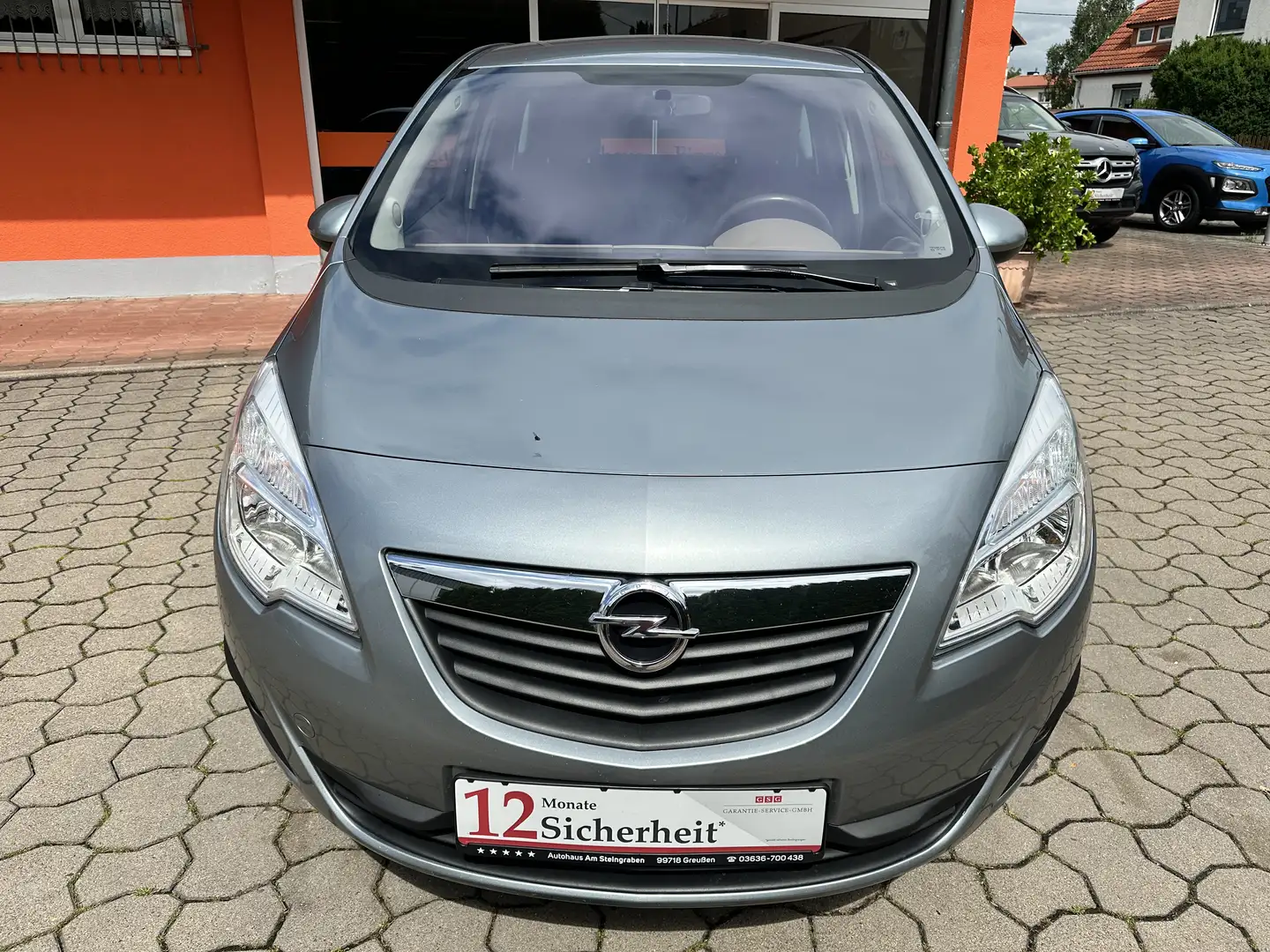 Opel Meriva Design Edition * Aus 1.Hand * AHK * Klima * Grau - 2