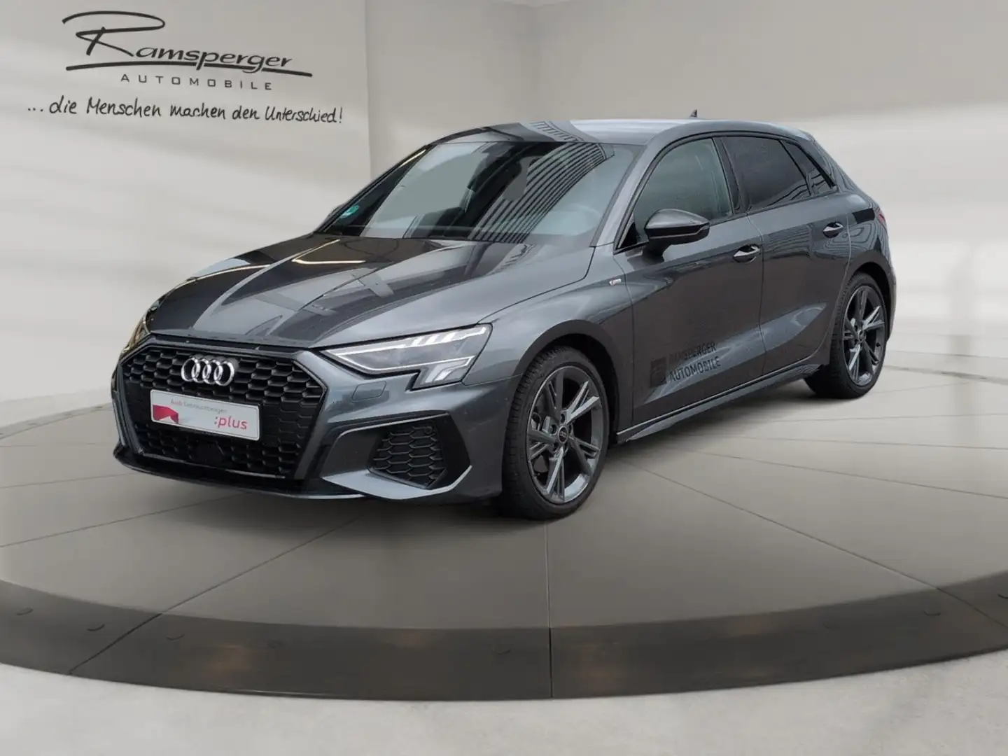 Audi A3 S line 35 TDI LED ACC Kamera Optik Gris - 2