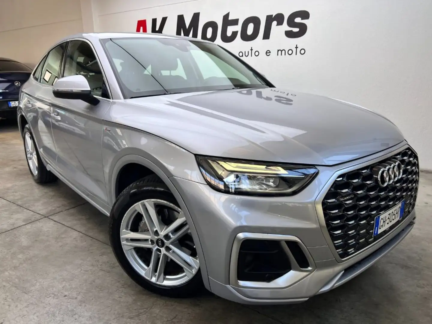 Audi Q5 SPB Sportback 40 TDI quattro S tronic S line Argent - 1