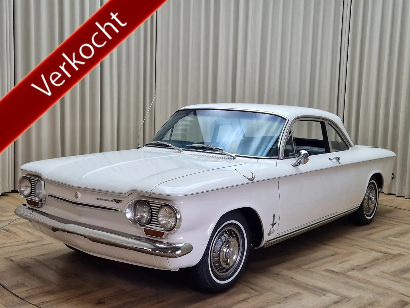Chevrolet Corvair SPYDER / Coupé *TURBOCHARGED* 1963 / Zeer Wit - 1