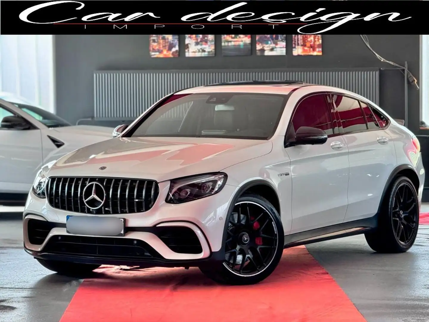 Mercedes-Benz GLC 63 AMG Coupé GLC 63 S - BVA Speedshift MCT AMG  COUPE - B Blanc - 1