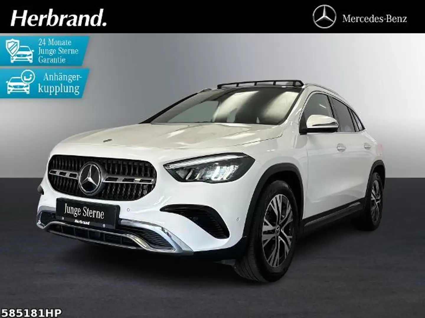 Mercedes-Benz GLA 180 Progressive AHK Panoramadach CarPlay DAB Weiß - 1