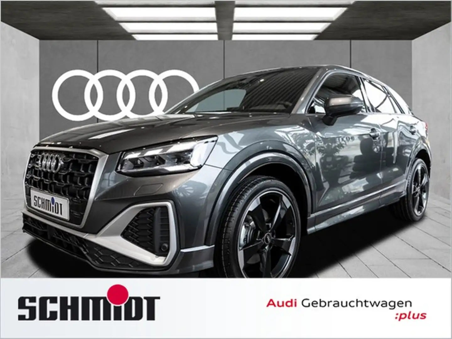 Audi Q2 40 TFSI quattro S line ACC Matrix LED AHK Pano ... Grau - 1