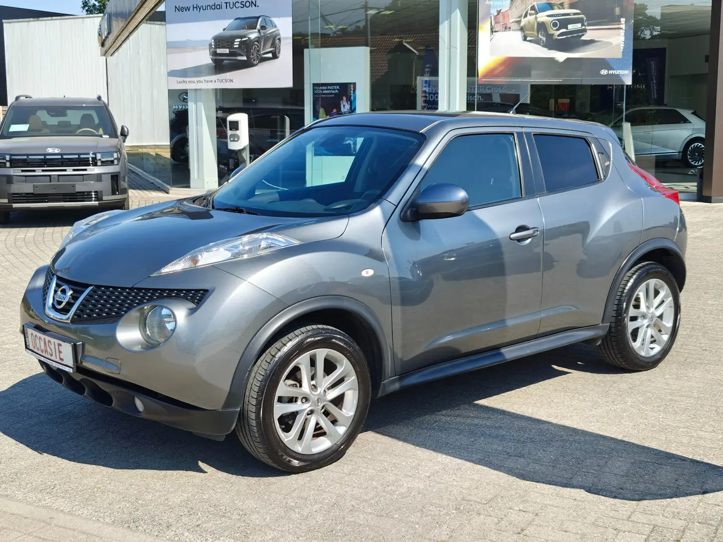 Nissan Juke * 1.6i benzine * navi/gps * onderhoudshistoriek * Gris - 2