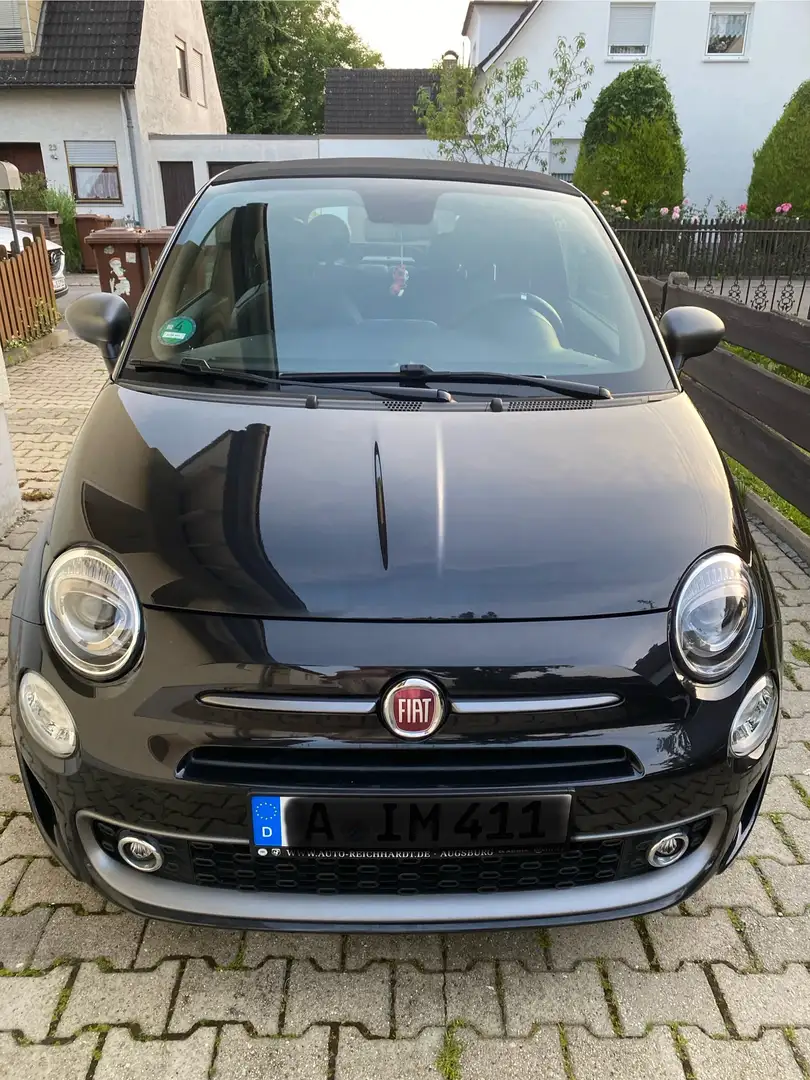 Fiat 500C 500 C 1.0 GSE Hybrid Sport Schwarz - 1