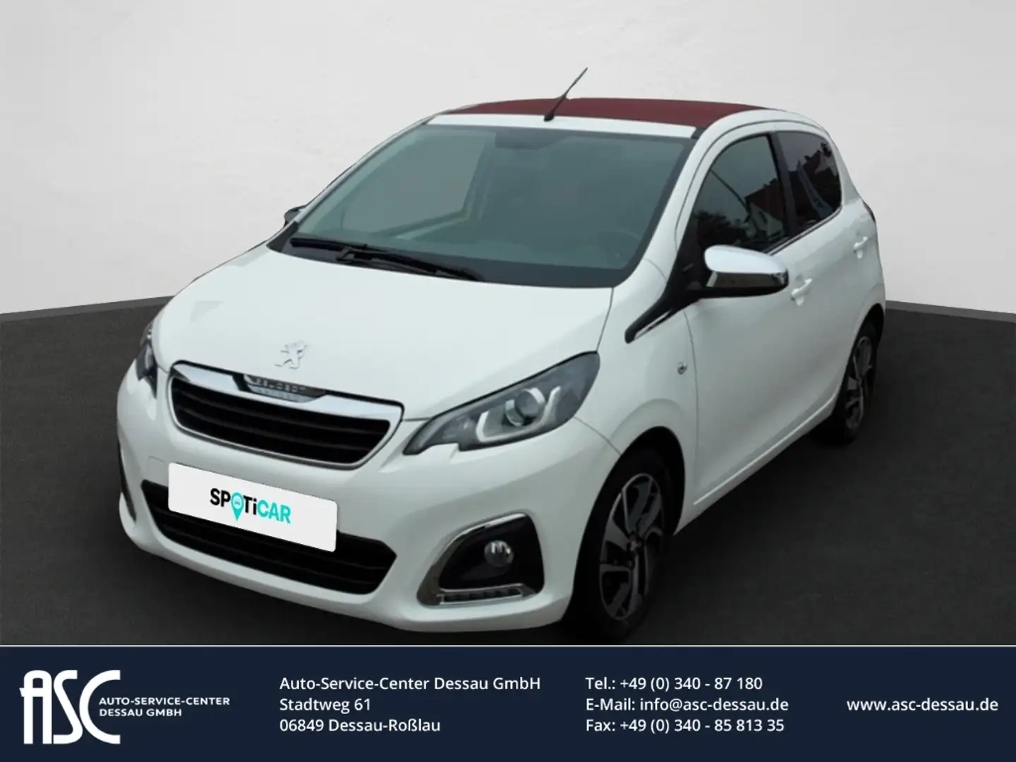 Peugeot 108 TOP COLLECTION 72 , Sitzheizung , Klima Blanc - 1