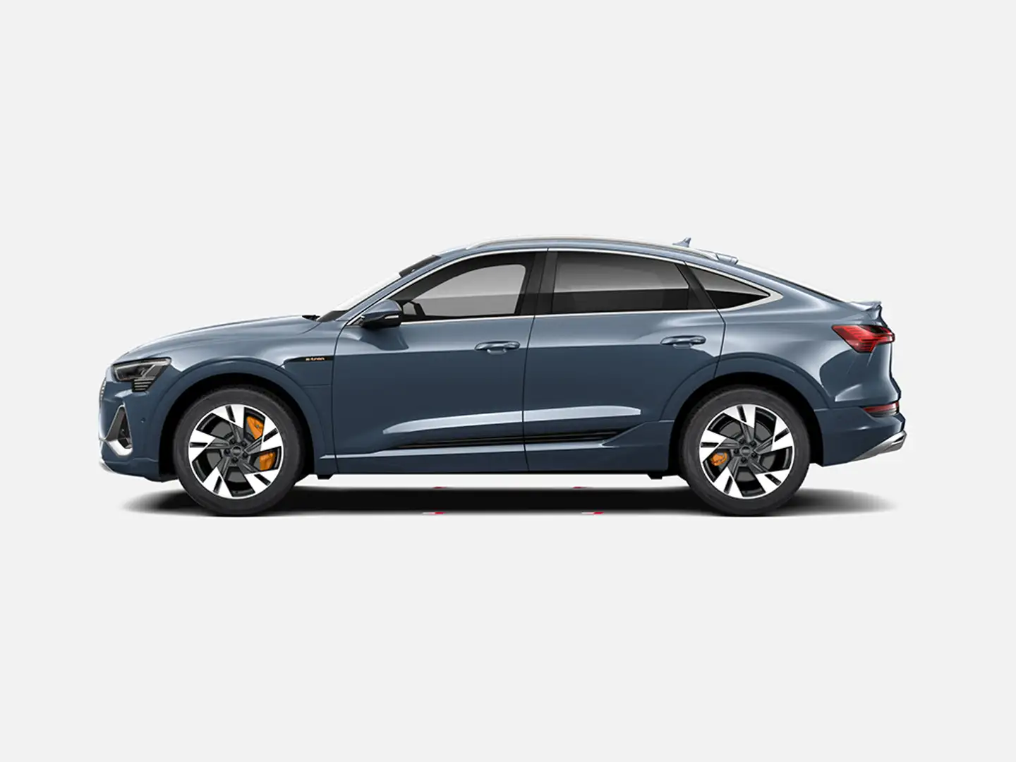 Audi e-tron Sportback 55 quattro S line plus Bleu - 2