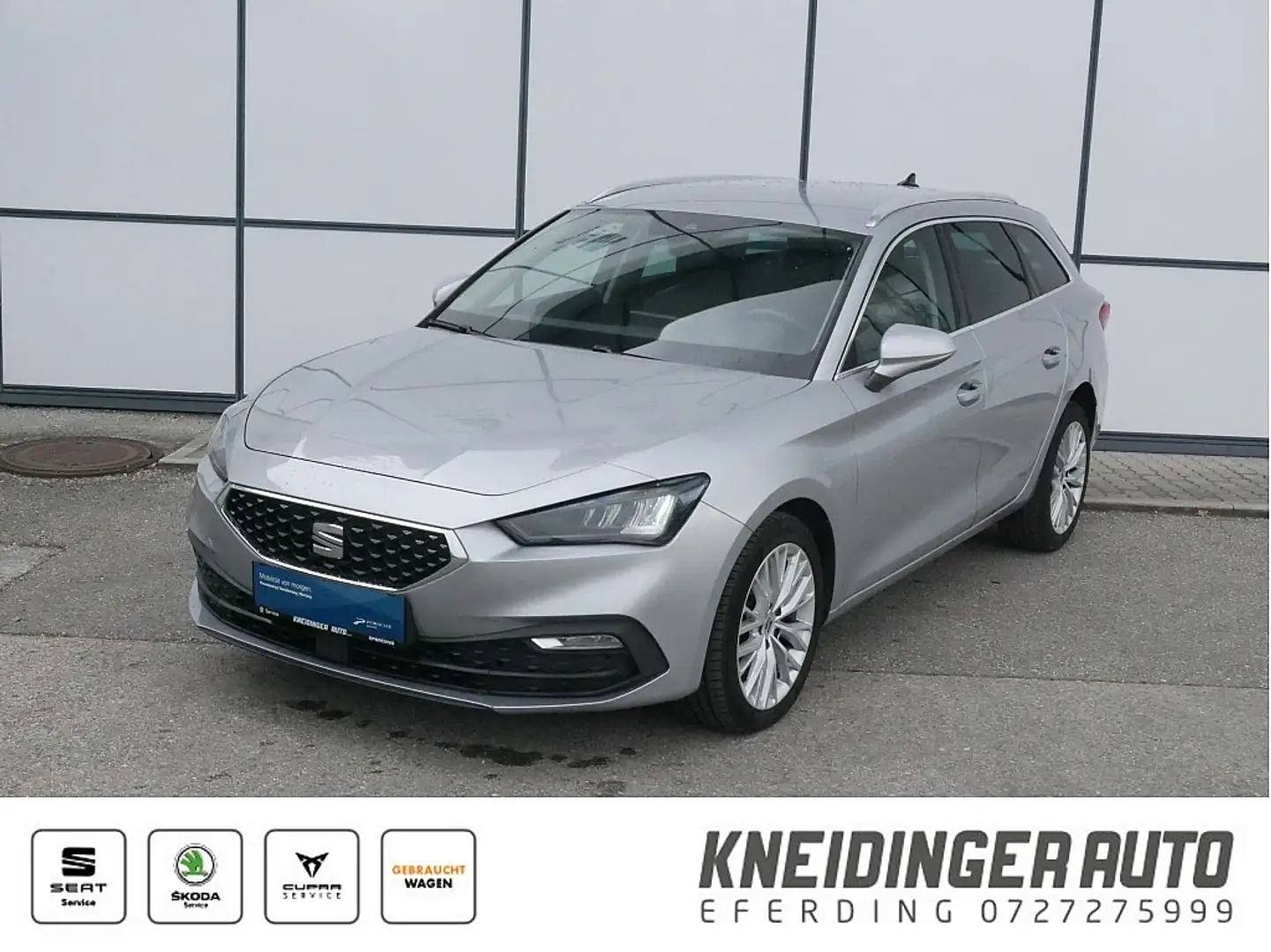 SEAT Leon SP Kombi Xcellence TDI DSG, LED,ACC, el. Heckkl... Silber - 1
