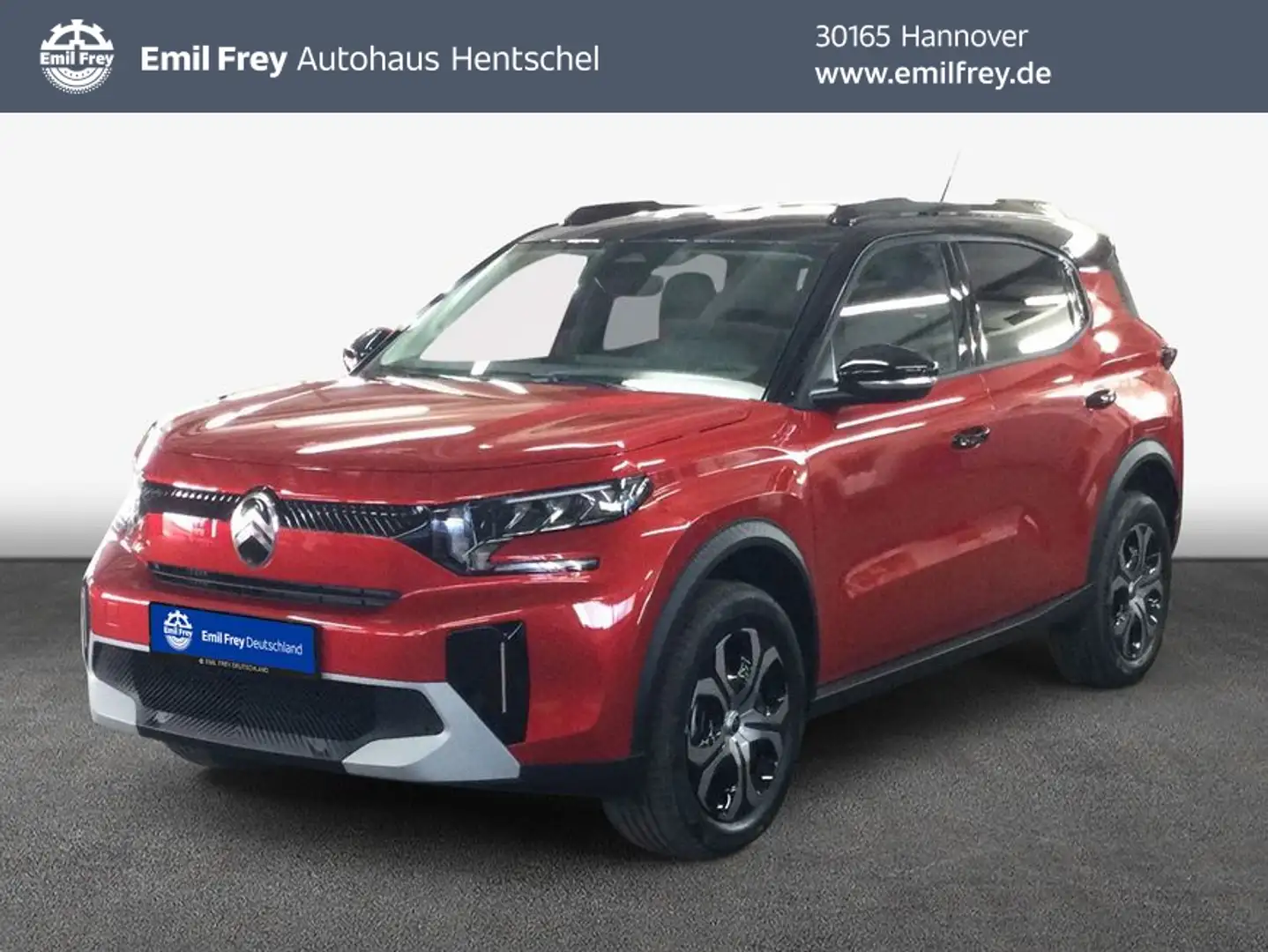 Citroen C3 Aircross Turbo 100 Stop&Start PLUS 74 kW, 5-tür Rot - 1
