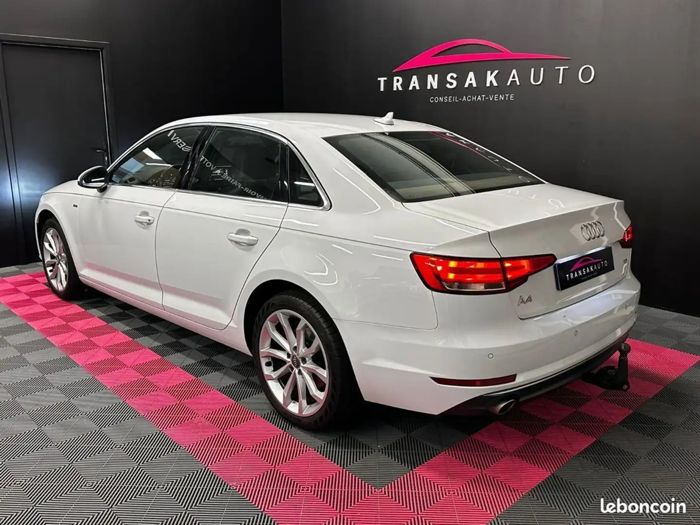 Audi A4 2.0 TDI 150 S tronic 7 line ORIGINE FRANCE SECONDE MAIN APPLE CARPLAY RÉVISION À JOUR Bianco - 2