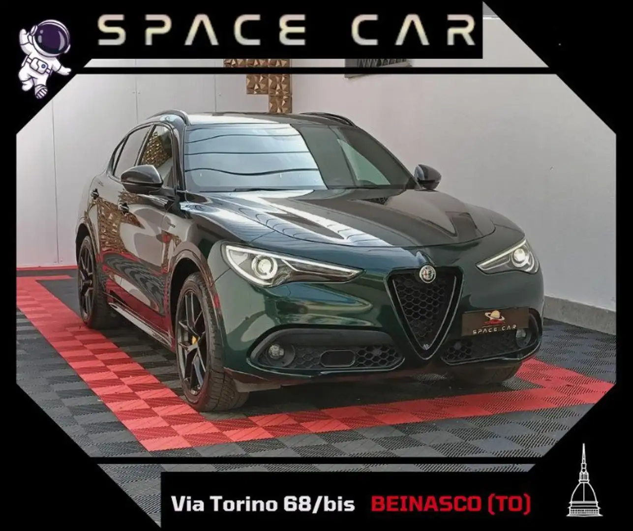 Alfa Romeo Stelvio Stelvio 2.2 Turbodiesel 210 CV AT8 Q4 Veloce Verde - 1