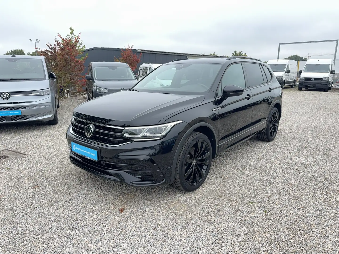 Volkswagen Tiguan Allspace R-Line TSi DSG 4M Black+CarPlay Schwarz - 2