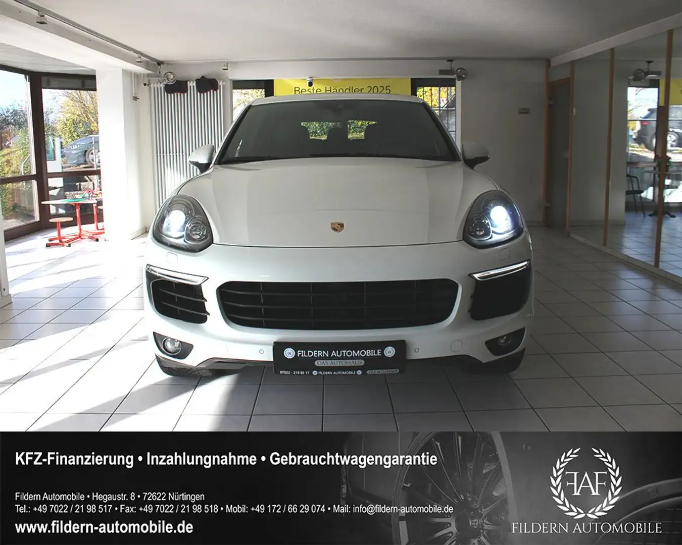 Porsche Cayenne Diesel Platinum Edition*PANO*LUFT*LED*KAMERA*21"* Blanc - 2