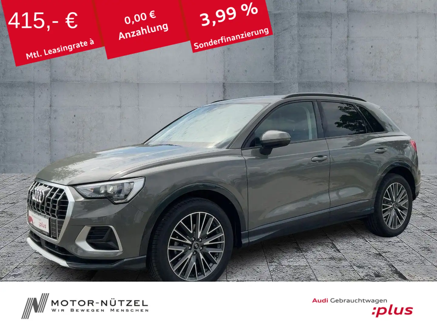 Audi Q3 35 TFSI S-TR ADVANCED PDC+GRA+SHZ+AHK+19"LM Grigio - 1