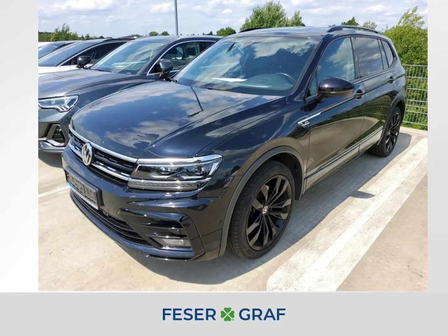 Volkswagen Tiguan Allspace Highline 2.0 TDI 4MOTION DSG 200PS 7-Sitze Schwarz - 1