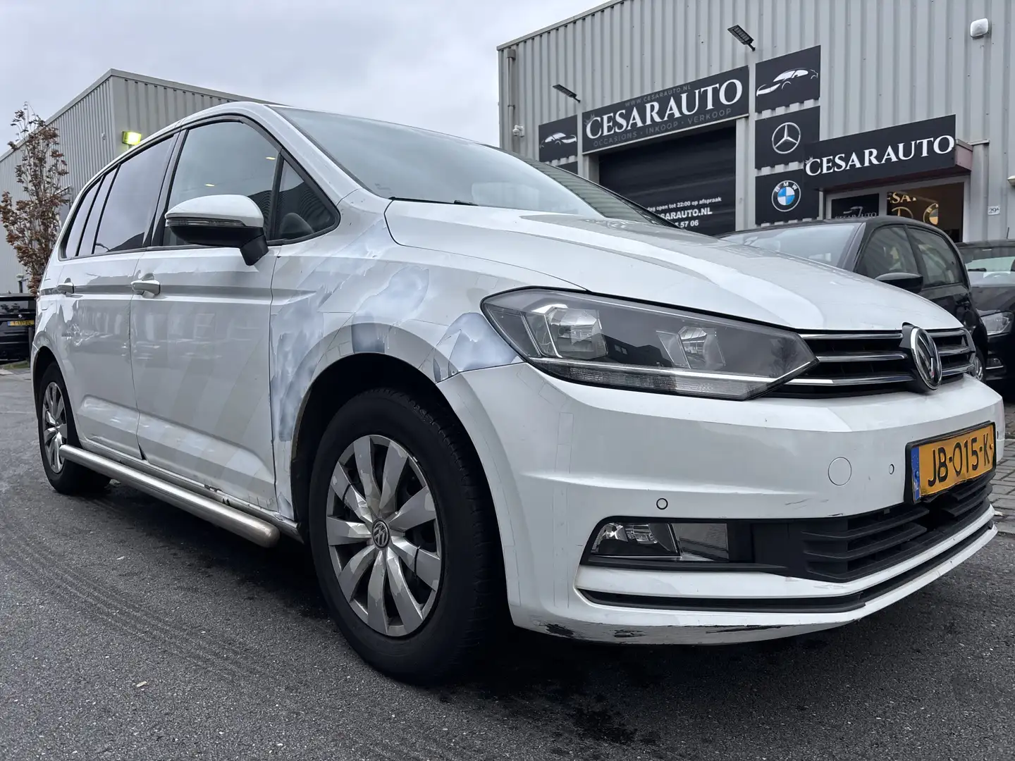 Volkswagen Touran 2.0 TDI SCR AUTOMAAT / 206 DKM / DEALER ONDERHOUDE Blanc - 1