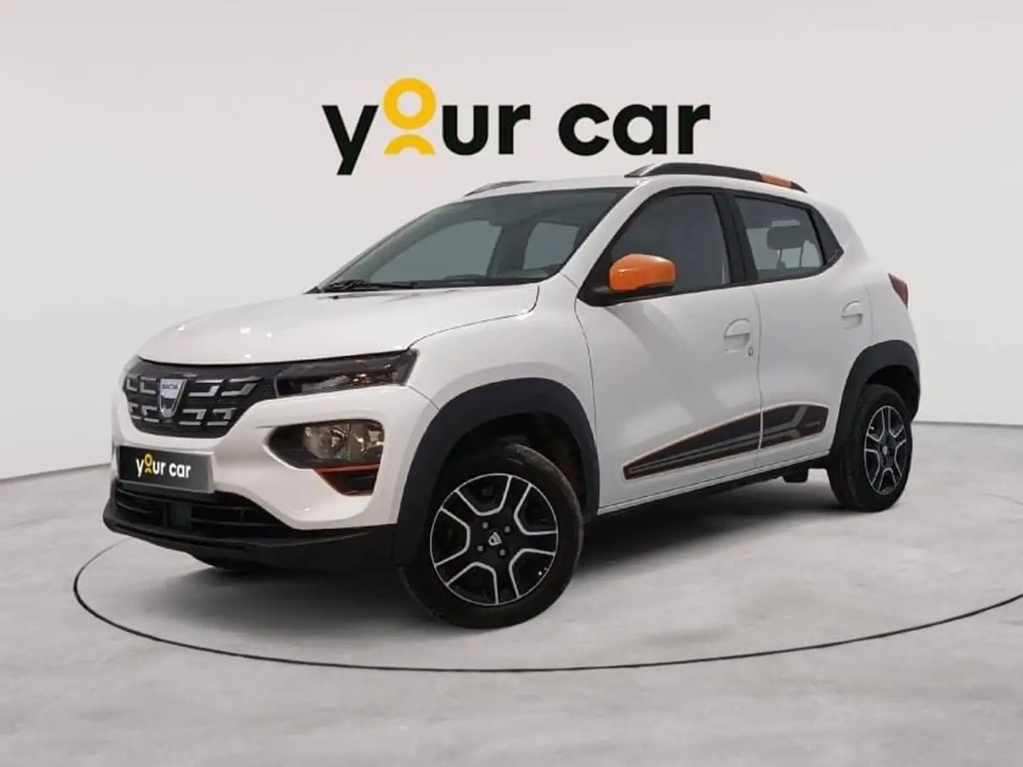 Dacia Spring Electric Comfort Plus 45 33kW Blanc - 1