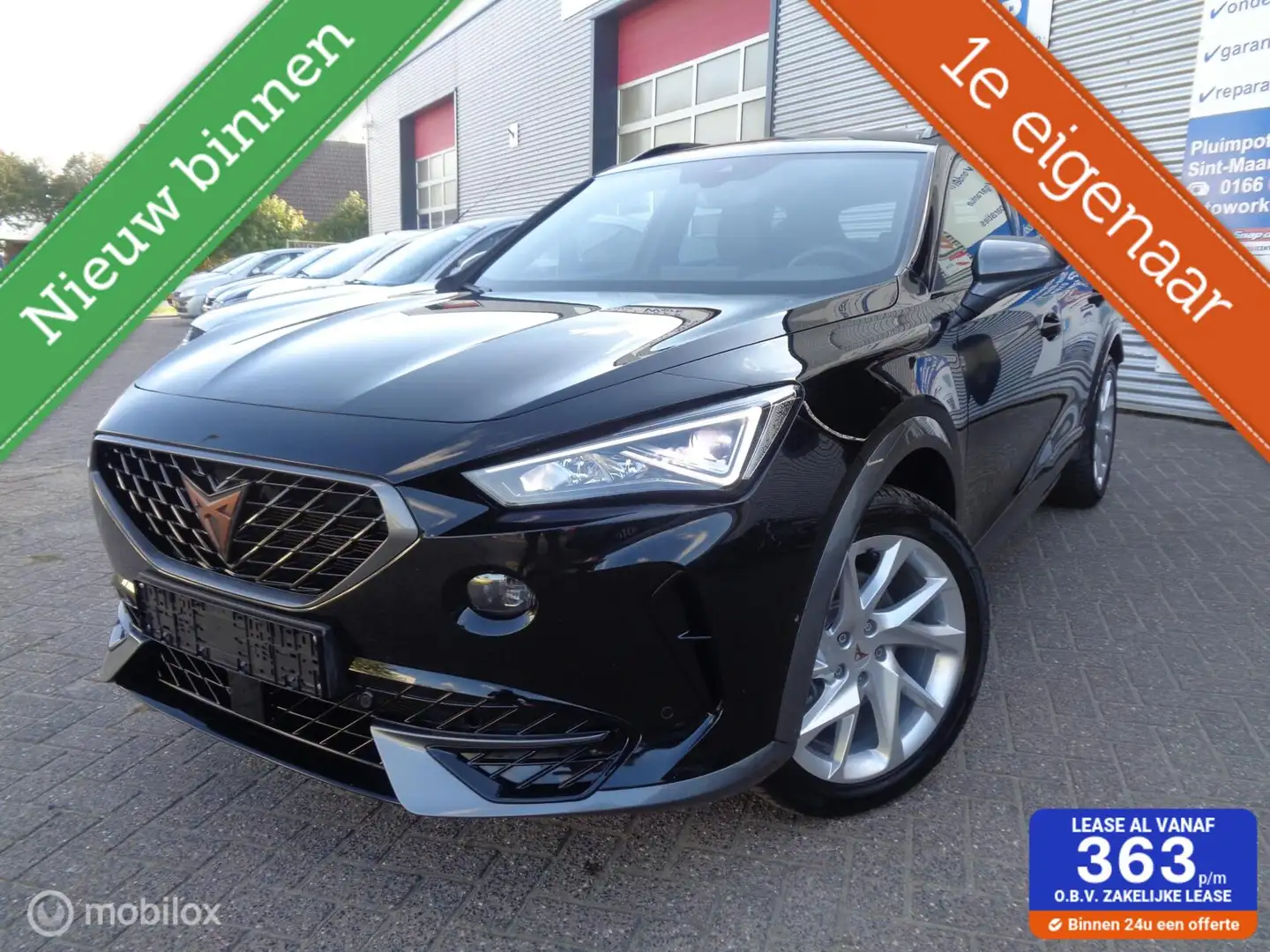 CUPRA Formentor 1.5 TSI Business Sport Ed/Airco/Groot Navi/Cruise/ Zwart - 1