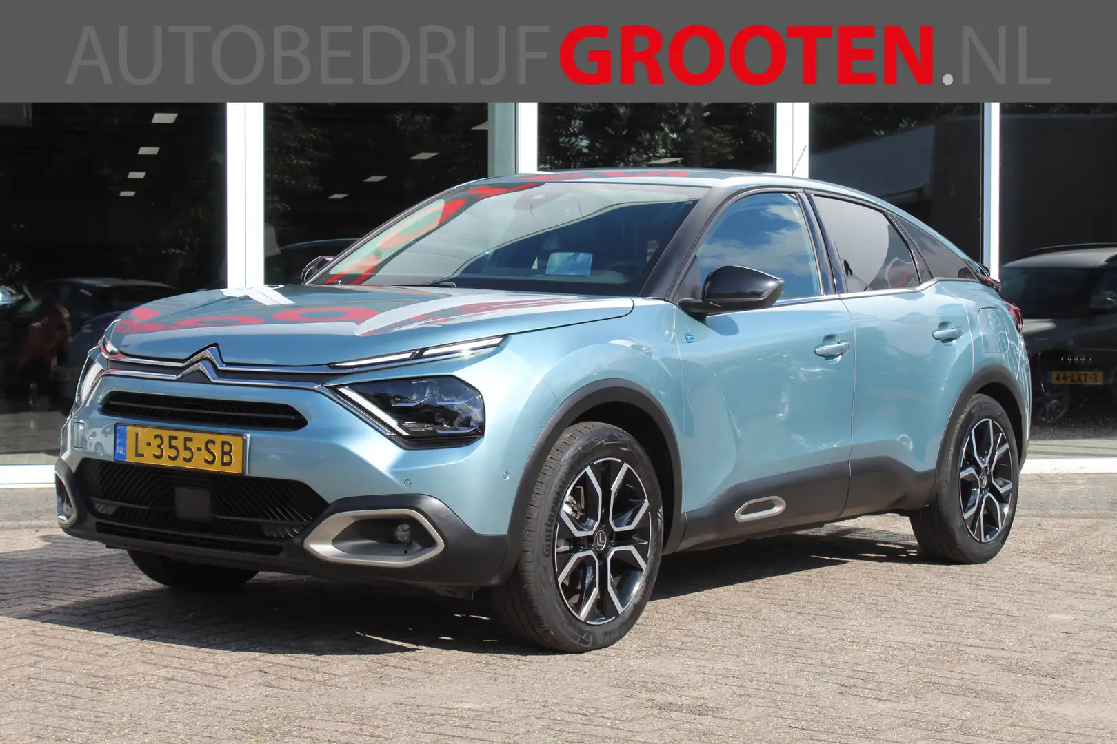 Citroen E-C4 Electric Shine 50 kWh//Navi//Leder//Camera!! Blauw - 1