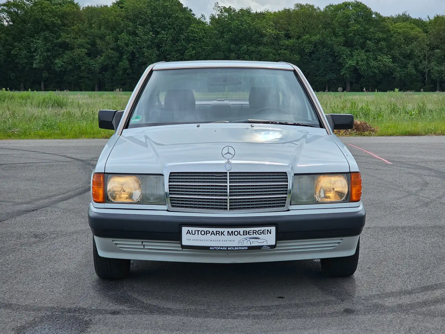 Mercedes-Benz 190 D 2.0 selten ohne Schiebedach Blanco - 2