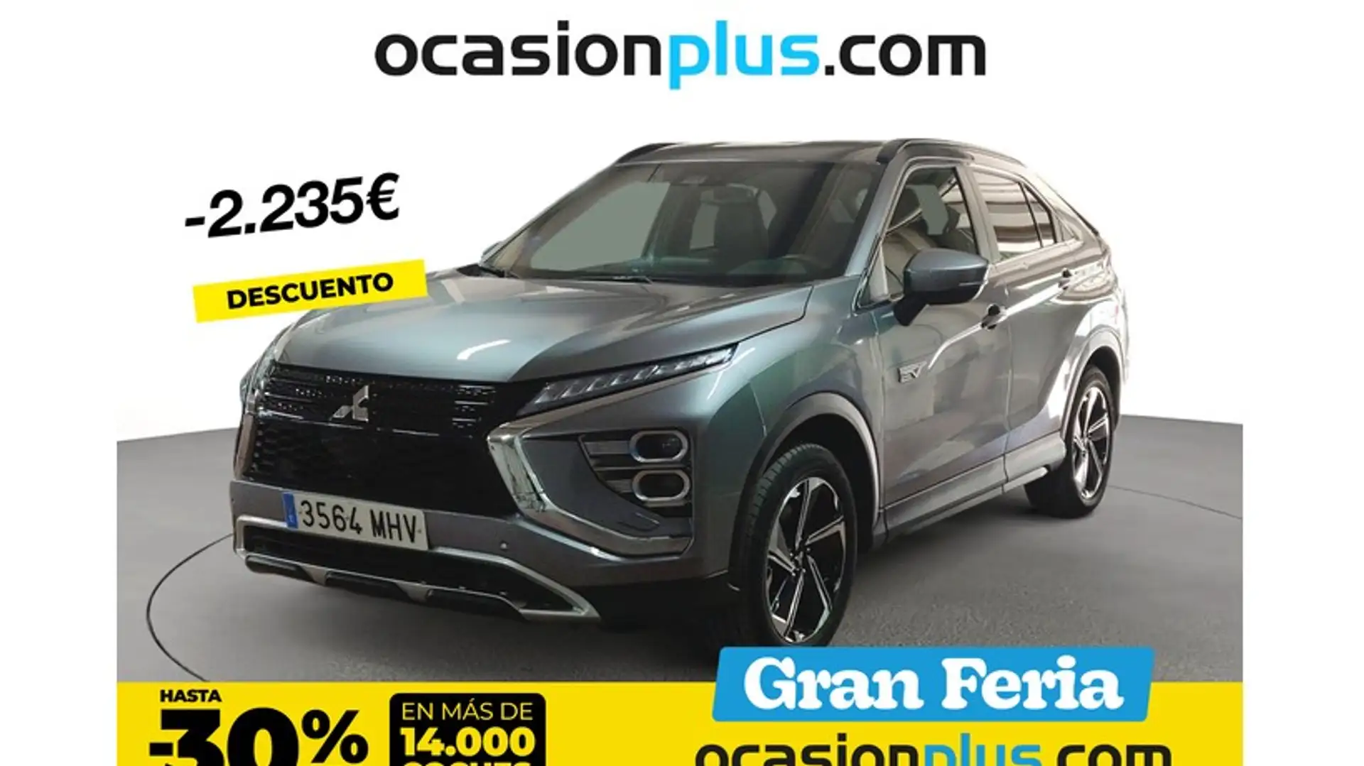 Mitsubishi Eclipse Cross PHEV Kaiteki 4WD Gris - 1