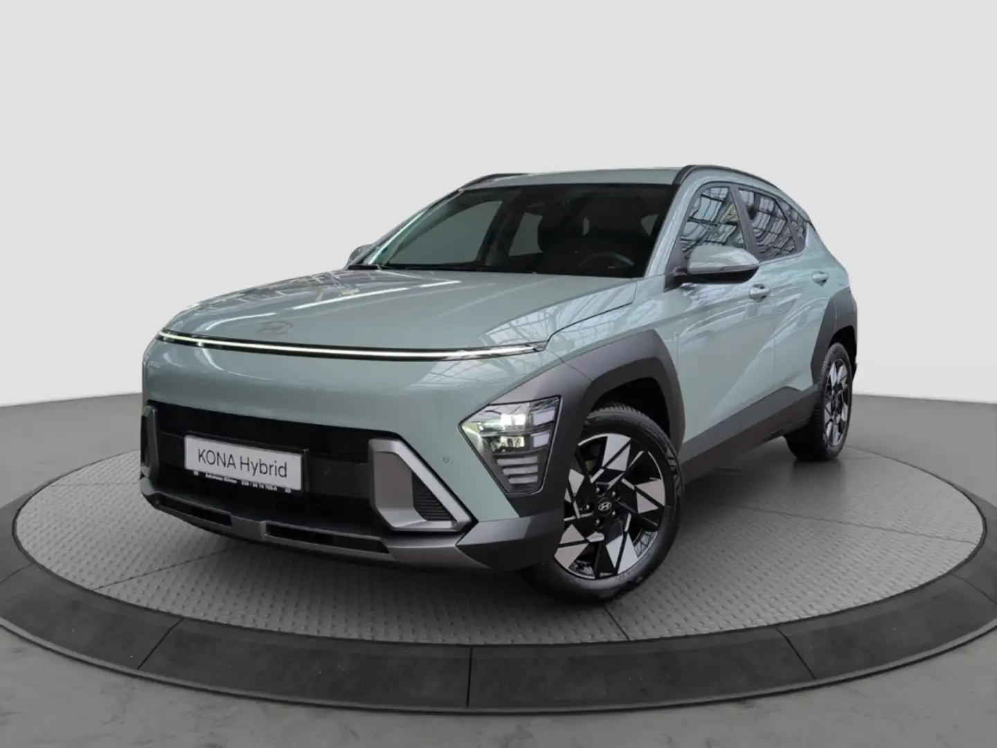 Hyundai KONA HYBRID 1.6 GDI TREND LICHTPAKET DIGITALES COCKPIT Grün - 2