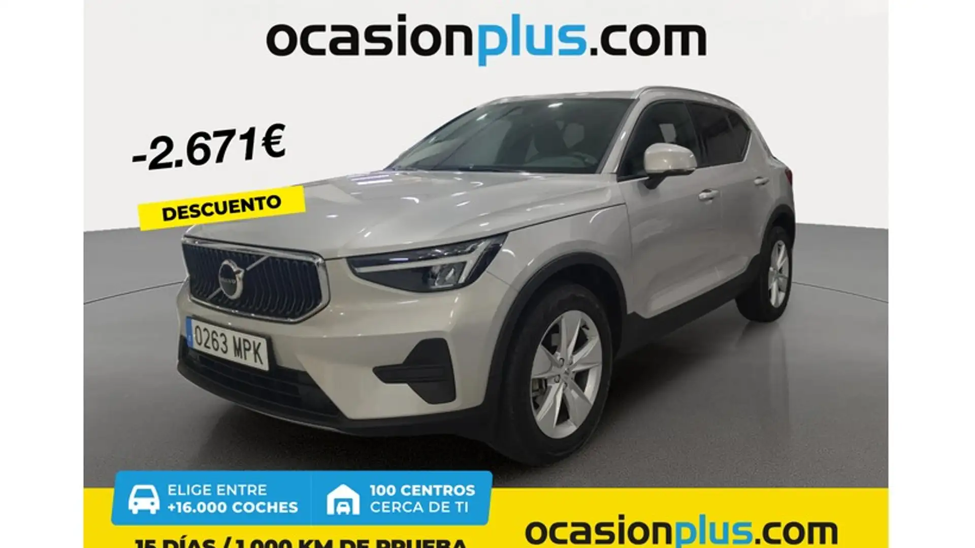 Volvo XC40 T2 Core Aut. Argent - 1