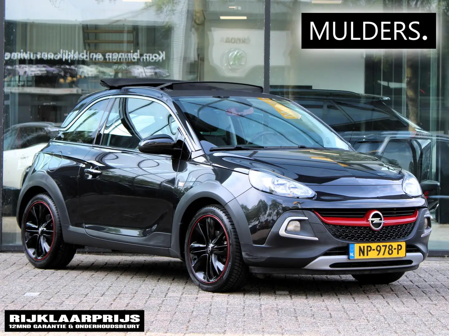 Opel Adam 1.0 Turbo Rocks | Apple Carplay / Climate / Winter Zwart - 1