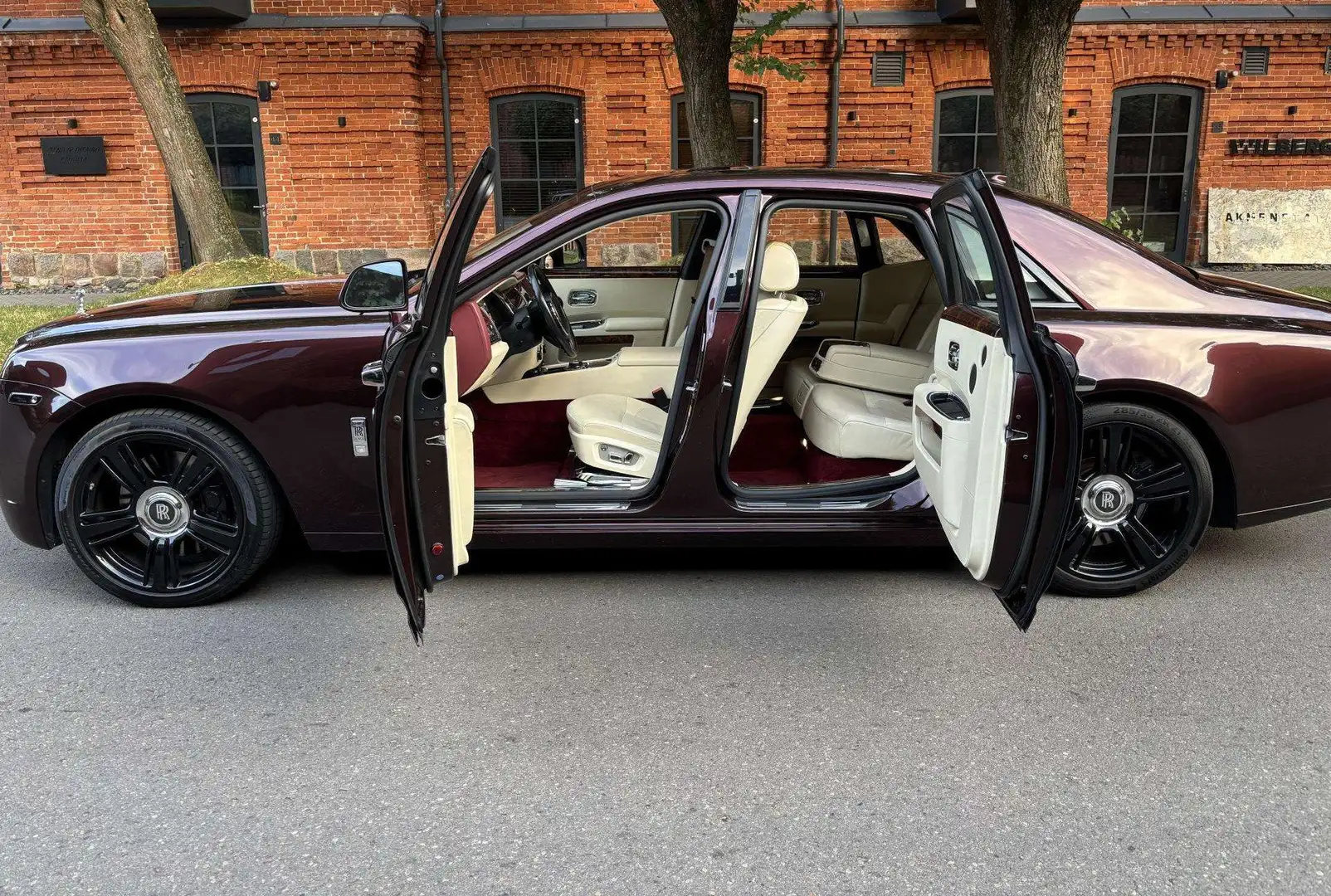 Rolls-Royce Ghost 6.6-V12-TETTO PANORAMICO-2014-KM.42.737-AFFARONE Rouge - 1