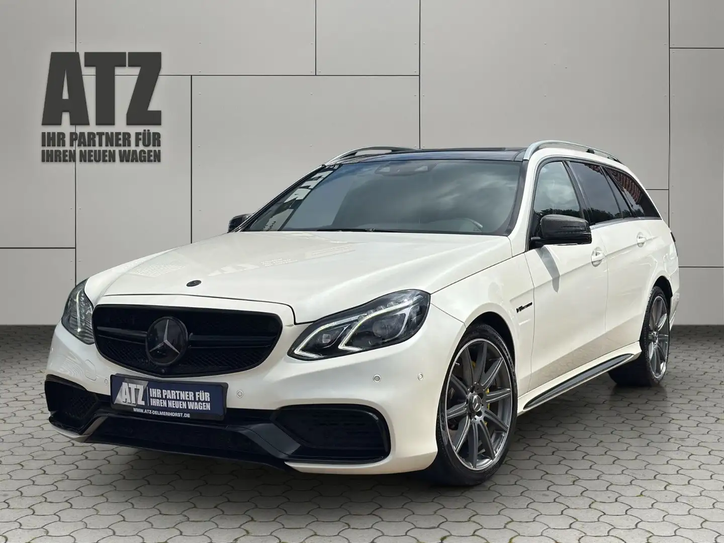 Mercedes-Benz E 63 AMG T 4Matic B&O*PANO*360 Kamera* Blanco - 1