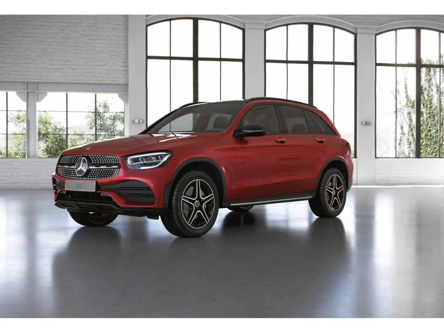 Mercedes-Benz GLC 300 de 4M AMG - Panorama - AHK - Distronic Rot - 2
