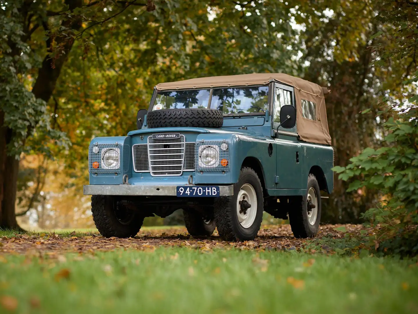 Land Rover Series ex-Dutch Royal Family Series III 88 Bleu - 2