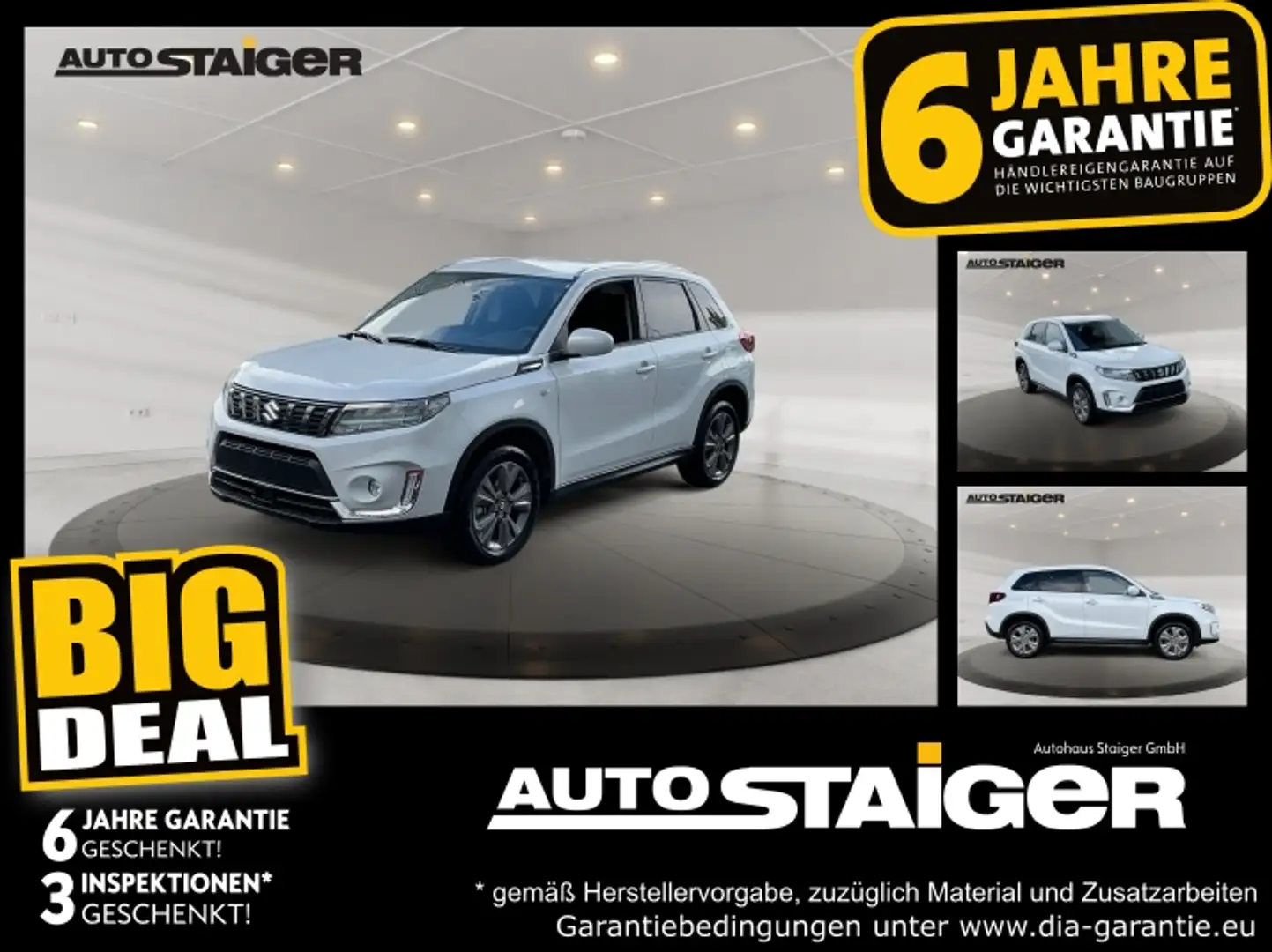 Suzuki Vitara 1.5 Comfort AT, Allrad PDC*Kamera Білий - 1