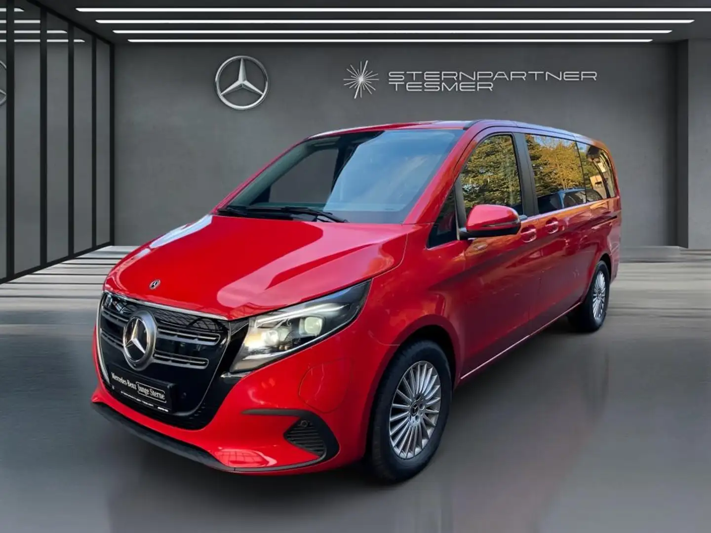 Mercedes-Benz EQV 300 , LANG - 5 JAHRE GARANTIE! NEUES MODELL! Rood - 1