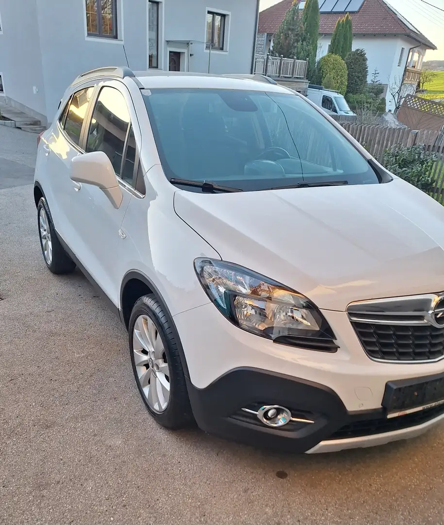 Opel Mokka Mokka 1,6 CDTI Cosmo Aut. Cosmo Weiß - 2
