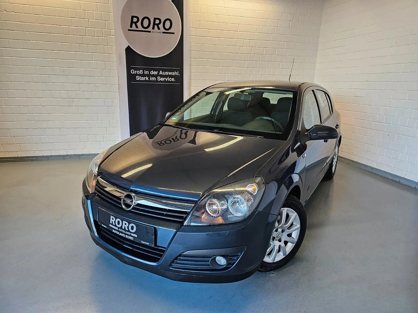 Opel Astra H 1.6 Lim. Edition + 8.REIFEN/TEMP/KLIMA Blauw - 1