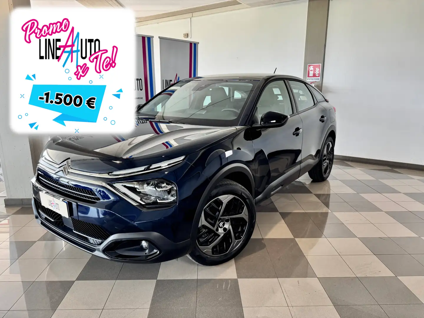 Citroen C4 PureTech 130 S&S Plus Blu/Azzurro - 1