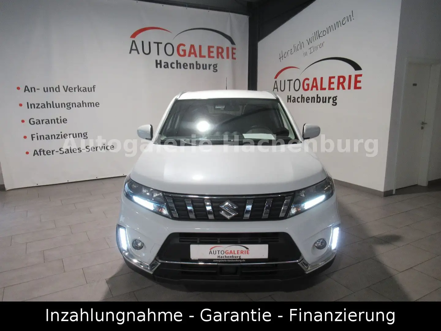 Suzuki Vitara Hybrid 4x4/LED/Navi/CarPlay/Cam/AHK/EURO6 Weiß - 2