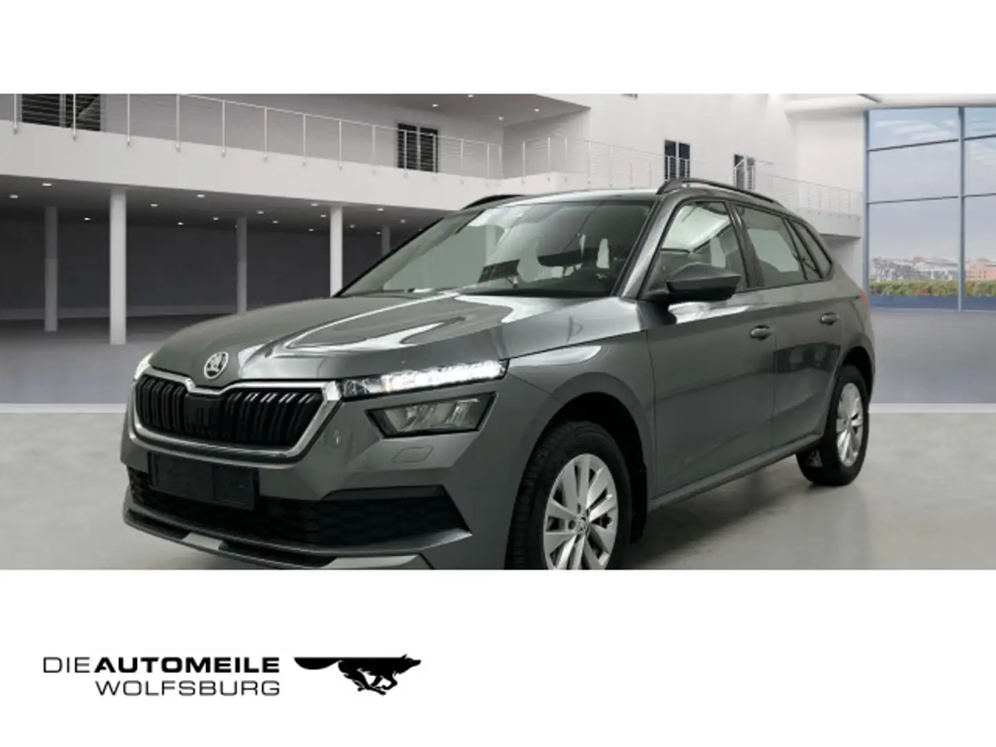 Skoda Kamiq 1.0 TSI DSG Ambition AHK/KLIMA/SITZHZ/LED Grau - 1