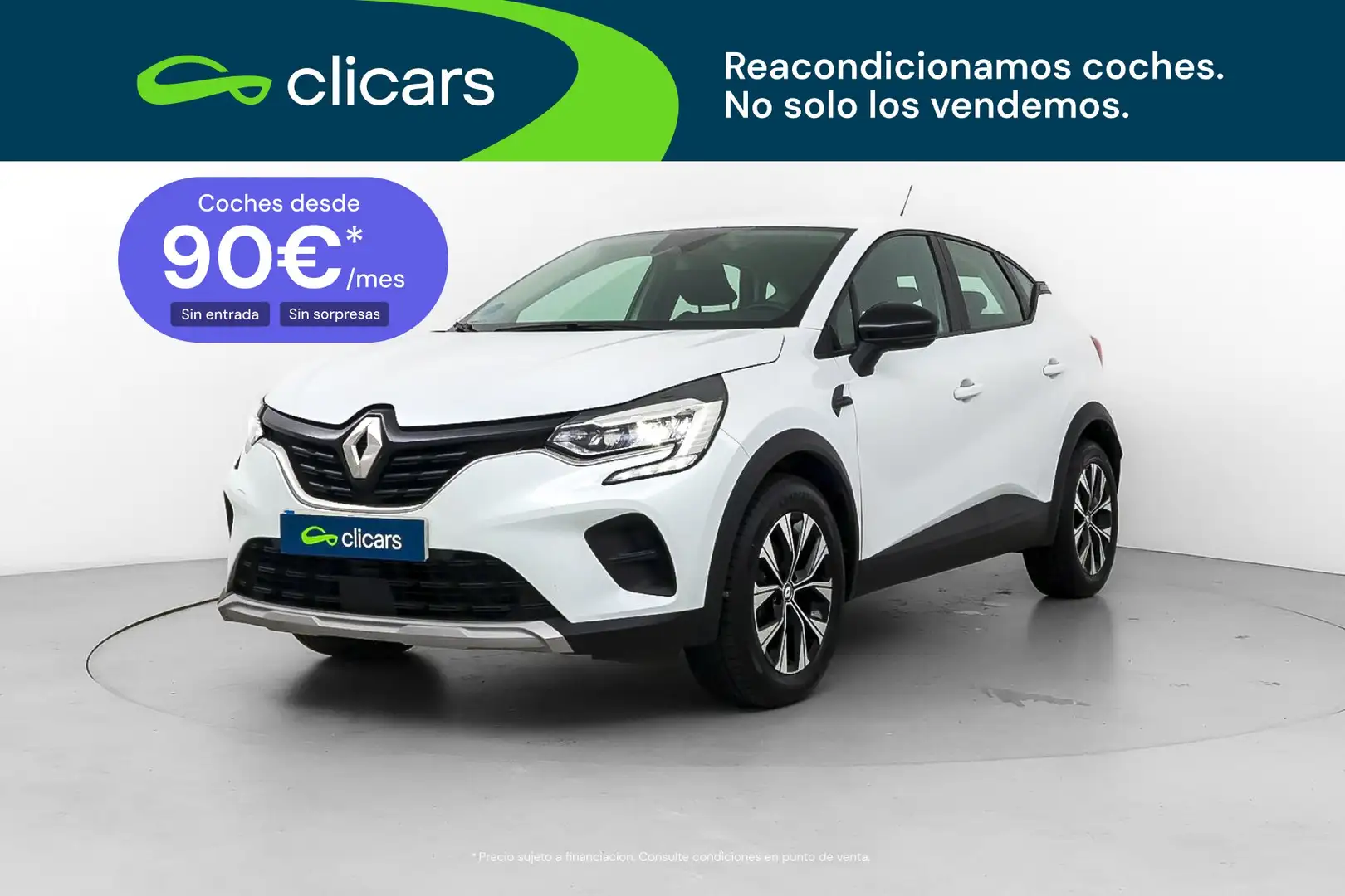 Renault Captur TCe Intens 74kW GLP Blanco - 1