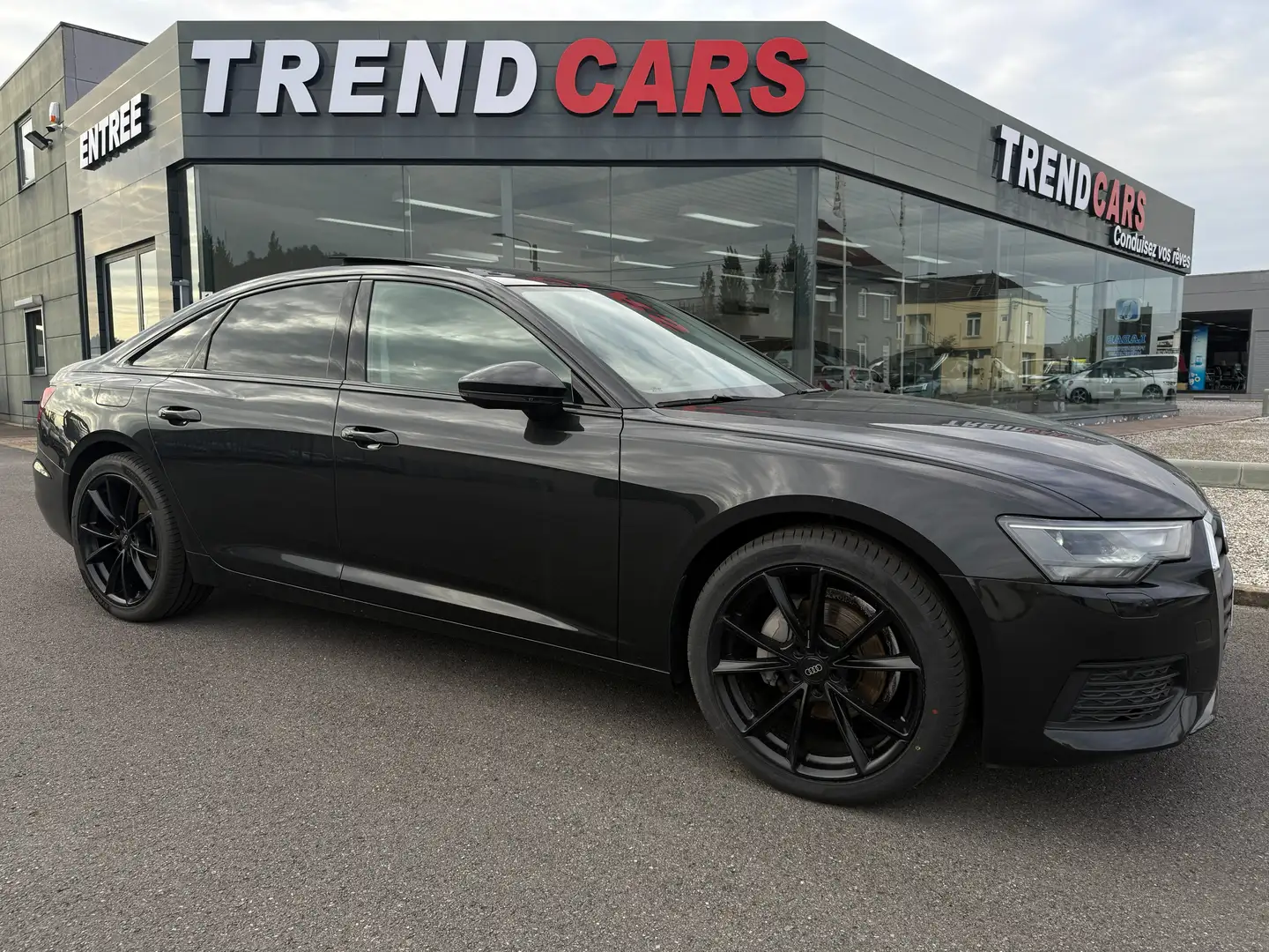 Audi A6 35 TDi SHADOWLOOK AUT. TOIT PANO.CUIR LED AMBI GA1 Zwart - 2