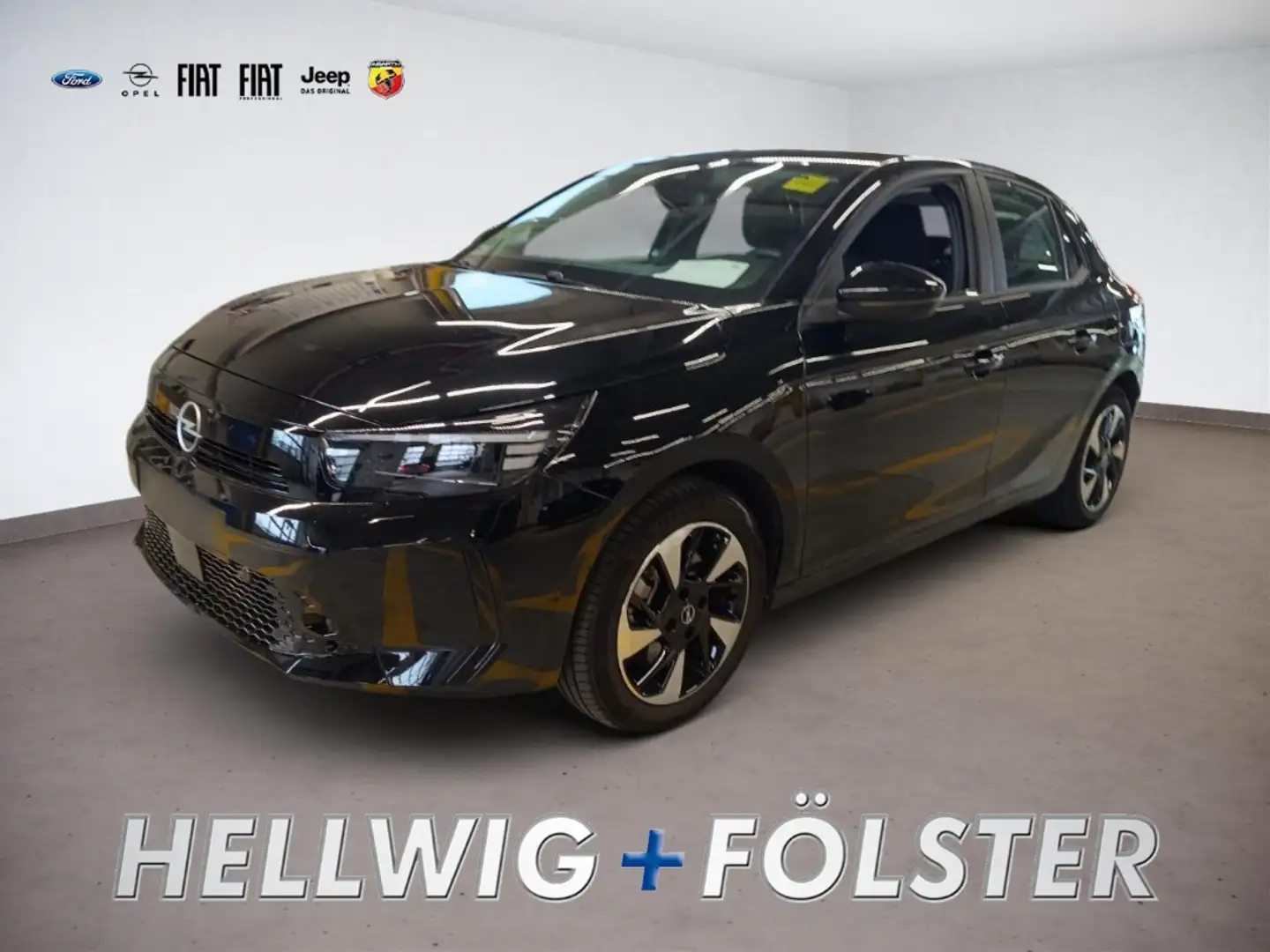 Opel Corsa-e F Edition 7,4kw Shz LenkradHZG PDC Zwart - 1